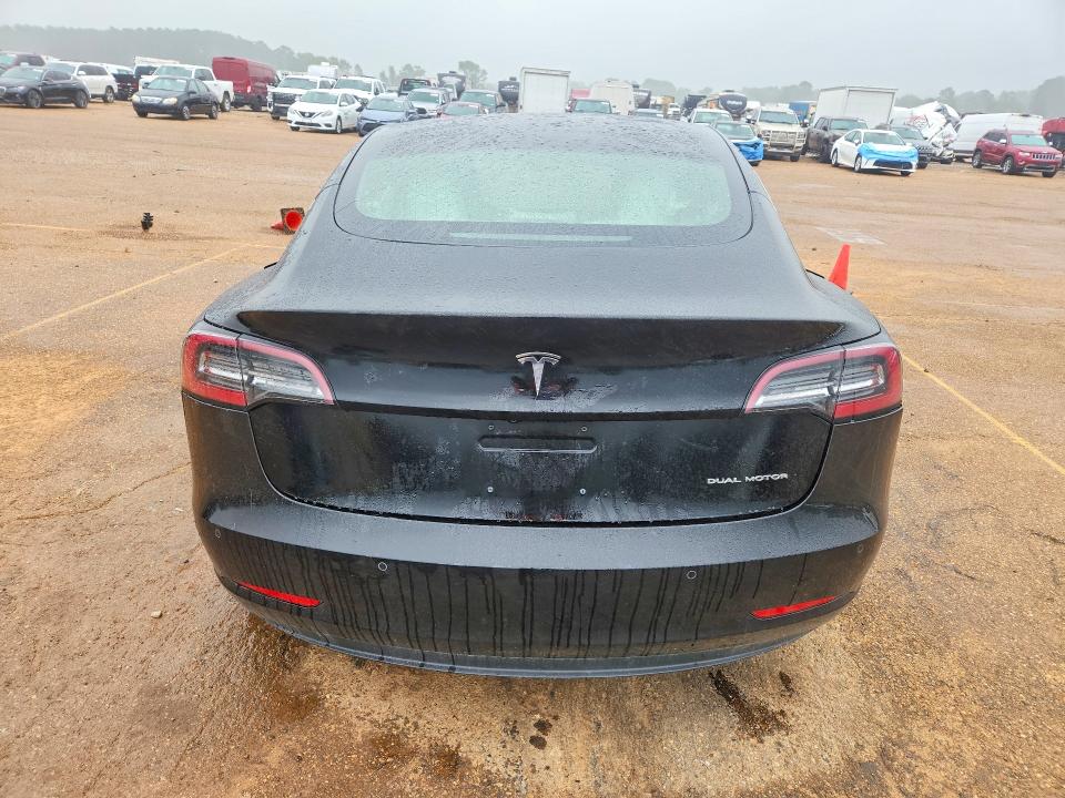 2018 Tesla Model 3 VIN 5YJ3E1EB3JF135054 COPART salvage auction — FRONT END, Tx - Salvage Vehicle Title, sold $2,050 on 2026-07-27 (photo 6)