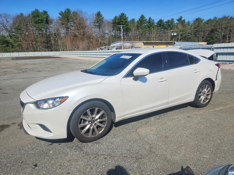 2014 Mazda 6 VIN JM1GJ1U51E1106580 COPART salvage auction — REAR END, Ct - Cert Of Title-Salvage, sold $625 on 2026-07-28 (photo 1)