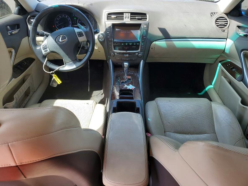 2013 Lexus Is VIN JTHBF5C22D5190134 COPART salvage auction — FRONT END, Ga - Cert Of Title-Salvage, sold $600 on 2026-07-08 (photo 9)