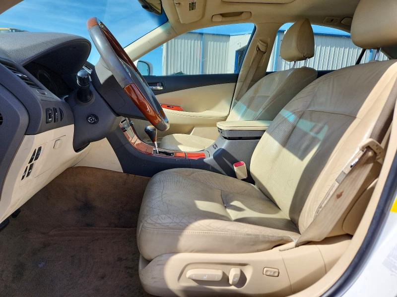 2012 Lexus ES VIN JTHBK1EG6C2484150 COPART salvage auction — FRONT END, Ok - Cert Of Title-Salvage, sold $825 on 2026-07-08 (photo 7)