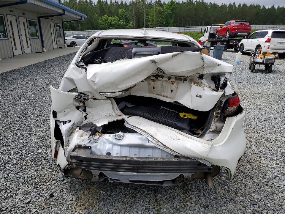 2020 Toyota Corolla VIN JTDEPRAE5LJ098893 COPART salvage auction — REAR END, Nc - Salvage Certificate Of Title, sold $2,900 on 2026-07-02 (photo 6)