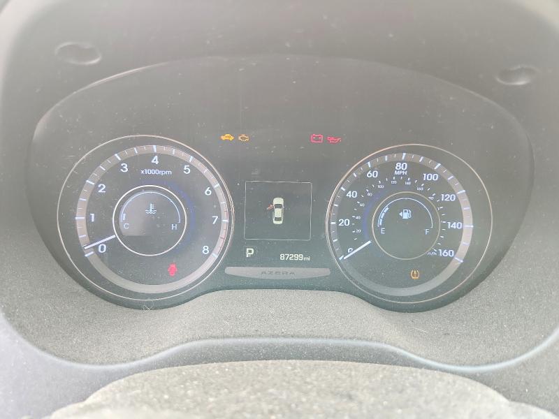 2016 Hyundai Azera VIN KMHFG4JG4GA505998 COPART salvage auction — MECHANICAL, Ok - Certificate Of Title, sold $1,350 on 2026-07-31 (photo 9)
