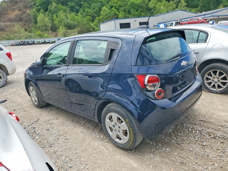 2015 Chevrolet SONIC VIN 1G1JA6SH9F4141831 COPART salvage auction — FRONT END, Wv - Certificate Of Title, sold $2,050 on 2026-07-09 (photo 2)