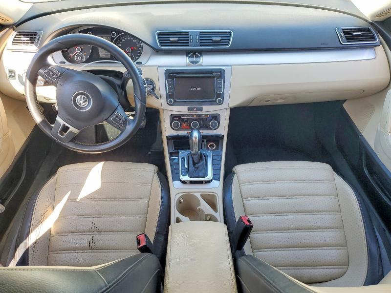 2012 Volkswagen Passat cc VIN WVWMP7AN2CE534673 COPART salvage auction — REAR END, Ca - Salvage Certificate, sold $525 on 2026-07-07 (photo 8)