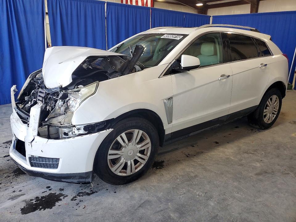 2014 Cadillac Srx VIN 3GYFNBE3XES630418 COPART salvage auction — FRONT END, SC - CERT OF TITLE-SALVAGE, sold $200 on 2026-07-09 (photo 1)