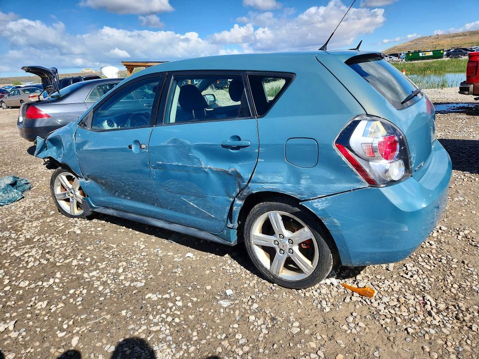 2009 Pontiac Vibe VIN 5Y2SP670X9Z457422 COPART salvage auction — FRONT END, Ut - Salvage Certificate, sold $350 on 2026-07-07 (photo 2)