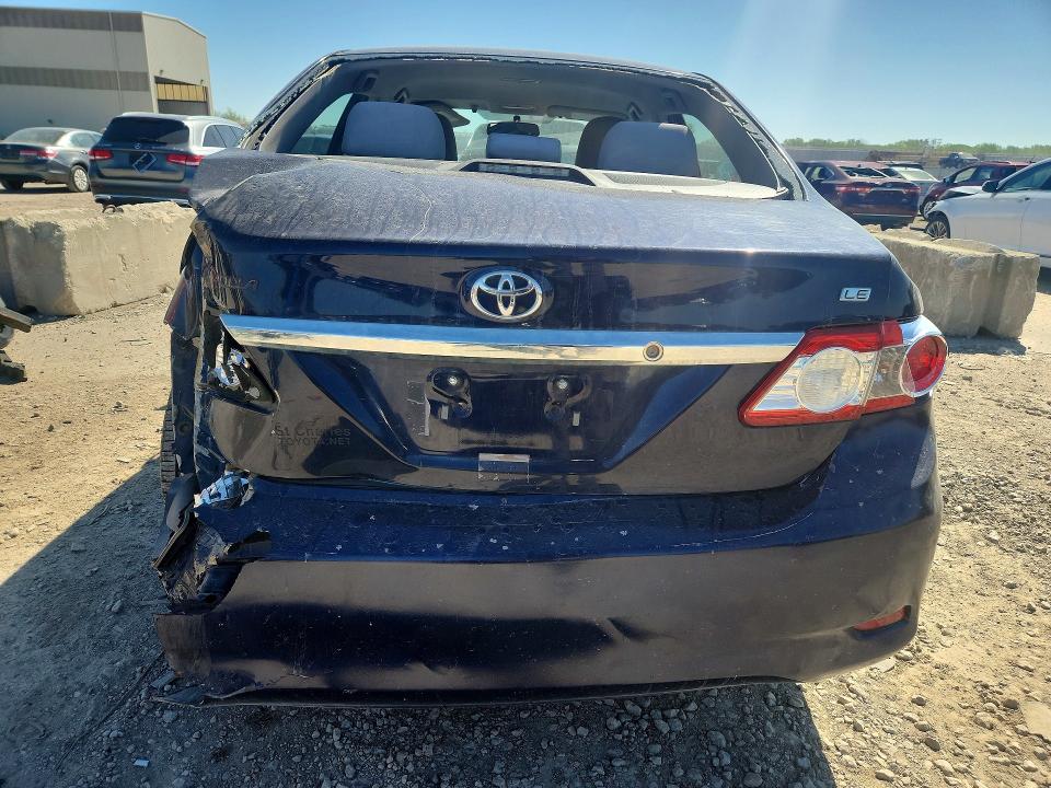 2013 Toyota Corolla VIN 2T1BU4EE4DC031045 COPART salvage auction — REAR END, Mo - Dealer Only Clean Title, sold $700 on 2026-07-09 (photo 6)