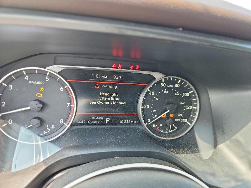 2021 Nissan Rogue VIN JN8AT3BA3MW000391 COPART salvage auction — FRONT END, Salvage Title, sold $2,550 on 2026-07-17 (photo 9)