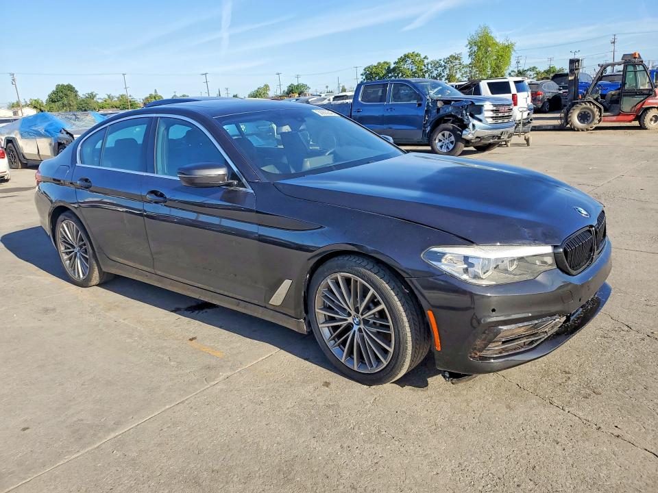 2020 BMW 5er VIN WBAJR3C00LWW69312 COPART salvage auction — FRONT END, Ca - Salvage Certificate, sold $11,900 on 2026-07-16 (photo 4)
