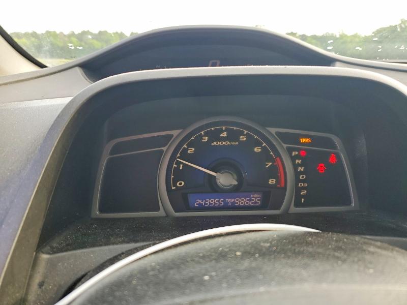 2011 Honda Civic VIN 2HGFG1B67BH517664 COPART salvage auction — FRONT END, TN - CERTIFICATE OF TITLE, sold $500 on 2026-07-02 (photo 9)