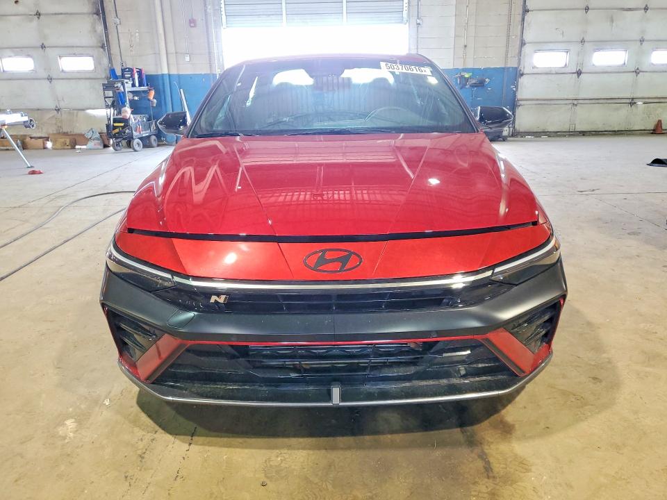 2025 Hyundai Elantra VIN KMHLW4DK5SU026115 COPART salvage auction — REAR END, Mi - Scrap Certificate Of Title, sold $6,900 on 2026-07-21 (photo 5)
