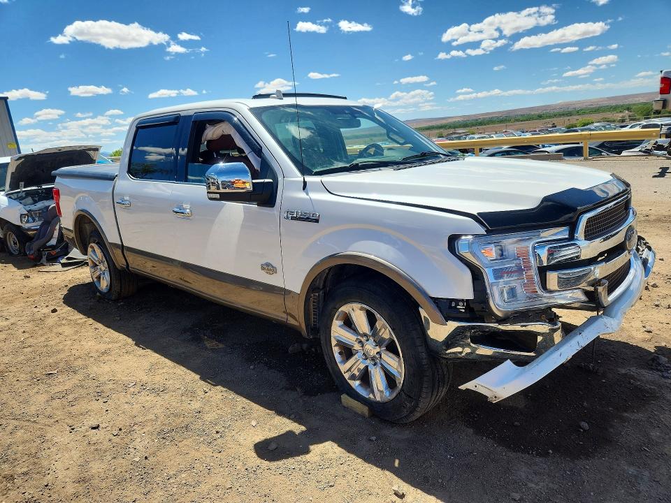 2018 Ford F-150 VIN 1FTEW1C5XJFA86854 COPART salvage auction — FRONT END, SC - CERT OF TITLE-SALVAGE, sold $8,000 on 2026-07-02 (photo 4)