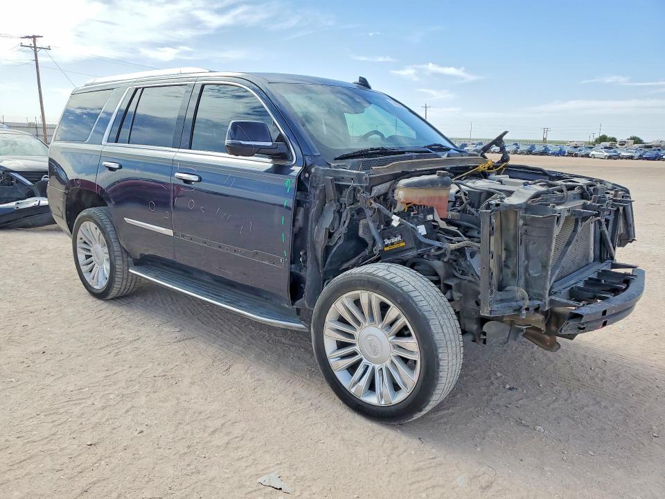 2017 Cadillac Escalade VIN 1GYS3BKJXHR345670 COPART salvage auction — FRONT END, Tx - Salvage Vehicle Title, sold $25 on 2026-07-01 (photo 4)