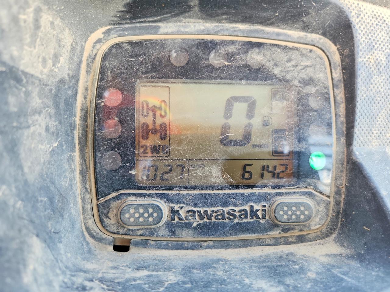 2023 Kawasaki KAF820 VIN JKBAFSF1XPB513646 COPART salvage auction — Front End, KS - CERT OF TITLE-NON HIGHWAY, sold $3,950 on 2026-07-05 (photo 9)