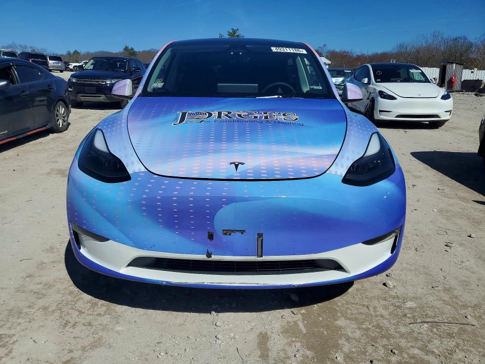 2024 Tesla VIN 7SAYGDED3RF087153 COPART salvage auction — SIDE, Ma - Cert Of Title-Salvage, sold $9,100 on 2026-07-15 (photo 5)