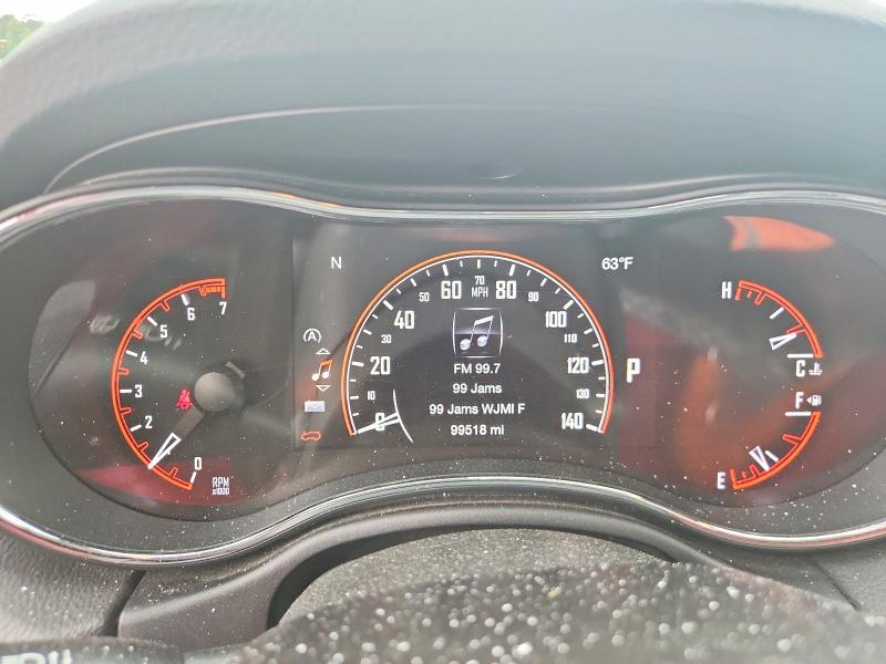 2017 Dodge Durango VIN 1C4RDHDG4HC666550 COPART salvage auction — FRONT END, Ms - Cert Of Title-Salvaged, sold $3,700 on 2026-07-03 (photo 9)