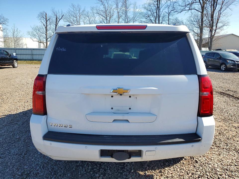 2015 Chevrolet Tahoe VIN 1GNSKBKC6FR510077 COPART salvage auction — MINOR DENT/SCRATCHES, Wv - Certificate Of Title (P), sold $4,100 on 2026-07-28 (photo 6)
