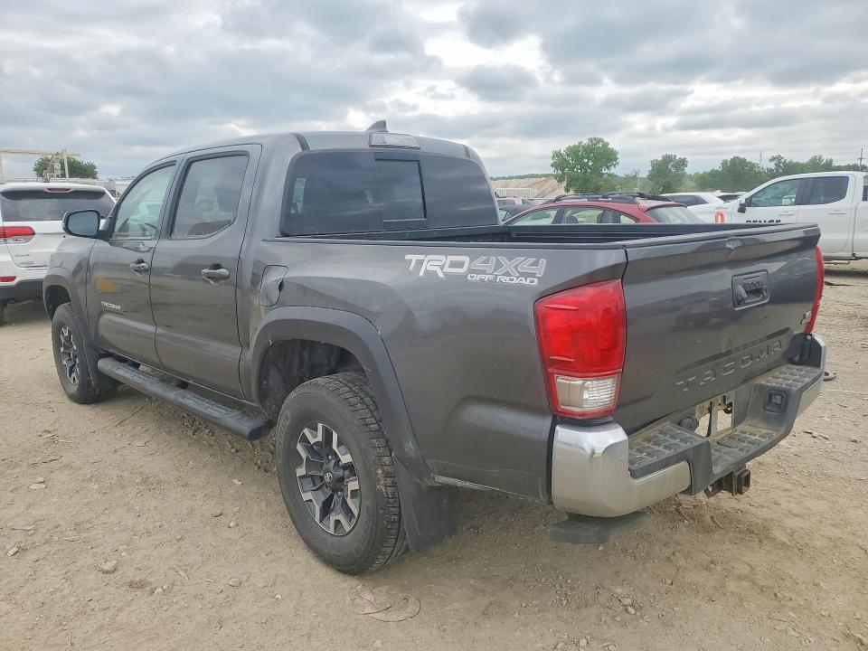 2017 Toyota Tacoma VIN 3TMCZ5AN2HM108218 COPART salvage auction — REAR END, Ks - Cert Of Title-Salvage, sold $10,700 on 2026-07-09 (photo 2)