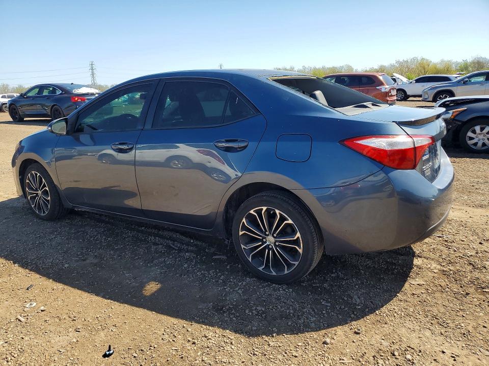 2014 Toyota Corolla VIN 5YFBURHE0EP009893 COPART salvage auction — HAIL, Il - Salvage Certificate, sold $2,750 on 2026-07-08 (photo 2)