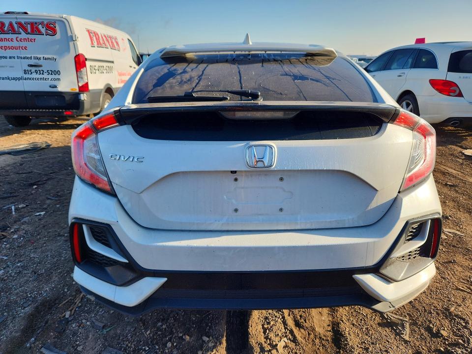 2020 Honda Civic VIN SHHFK7H62LU204437 COPART salvage auction — FRONT END, ID - SALVAGE CERTIFICATE OF TITLE, sold $2,450 on 2026-07-31 (photo 6)