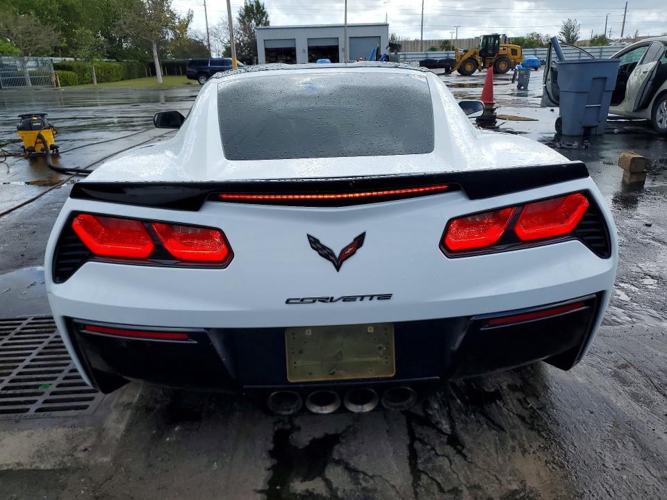2015 Chevrolet Corvette stingray VIN 1G1YK2D78F5120200 COPART salvage auction — FRONT END, Fl - Cert Of Title Slvg Rebuildable (P), sold $11,300 on 2026-07-13 (photo 6)