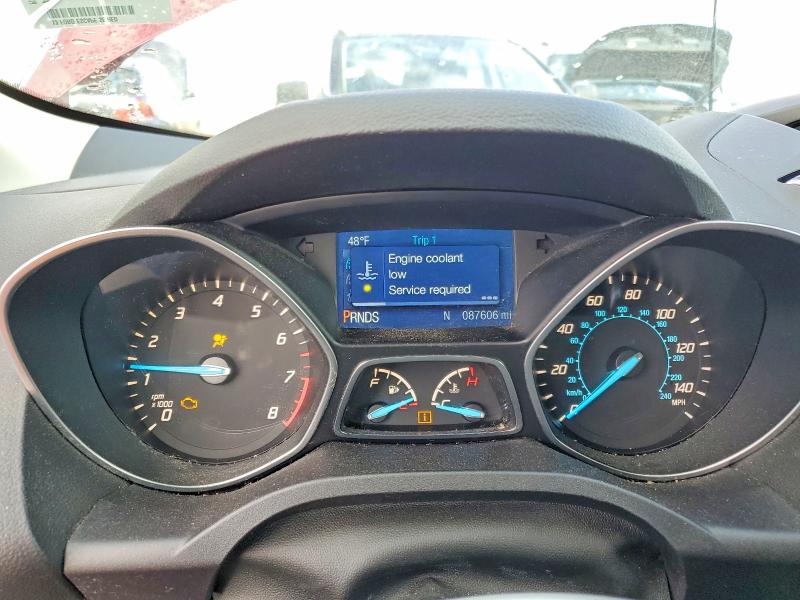 2013 Ford Escape VIN 1FMCU0GX2DUD63236 COPART salvage auction — FRONT END, Il - Salvage Certificate, sold $1,600 on 2026-07-09 (photo 9)