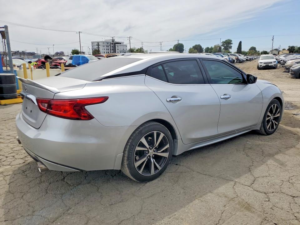 2018 Nissan Maxima VIN 1N4AA6AP4JC398349 COPART salvage auction — SIDE, CA - SALVAGE CERTIFICATE, sold $1,850 on 2026-07-09 (photo 3)