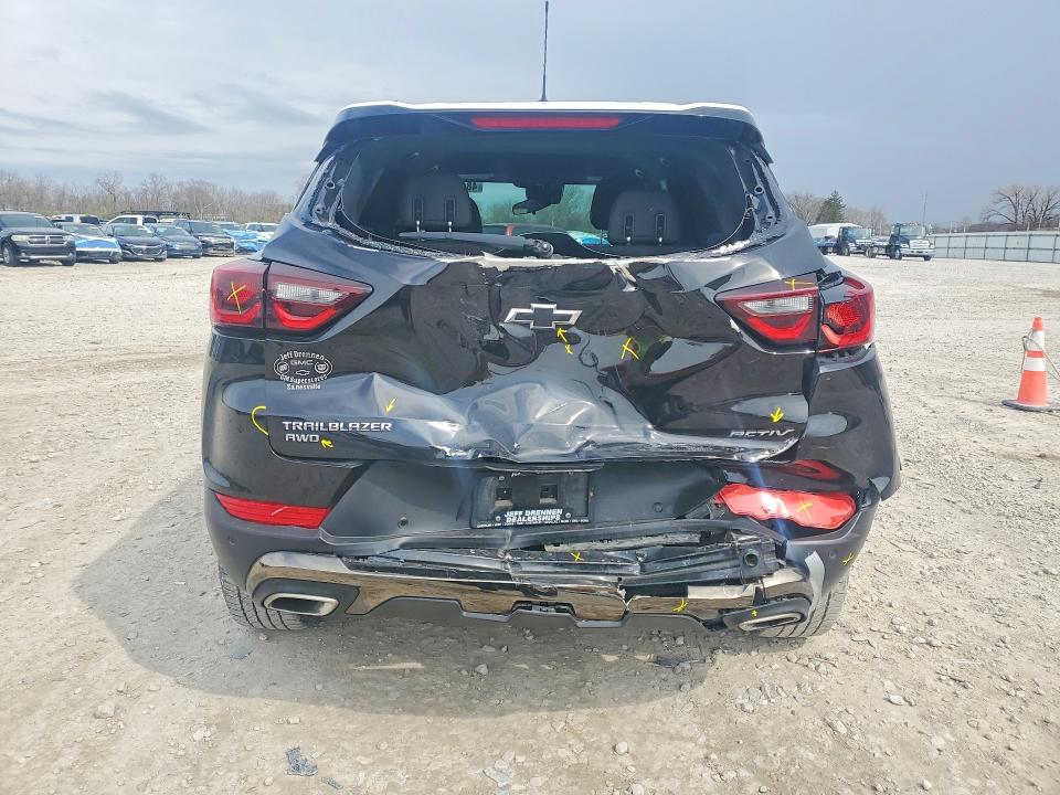 2024 Chevrolet Trailblazer VIN KL79MSSL7RB206896 COPART salvage auction — REAR END, OH, sold $7,900 on 2026-08-28 (photo 6)