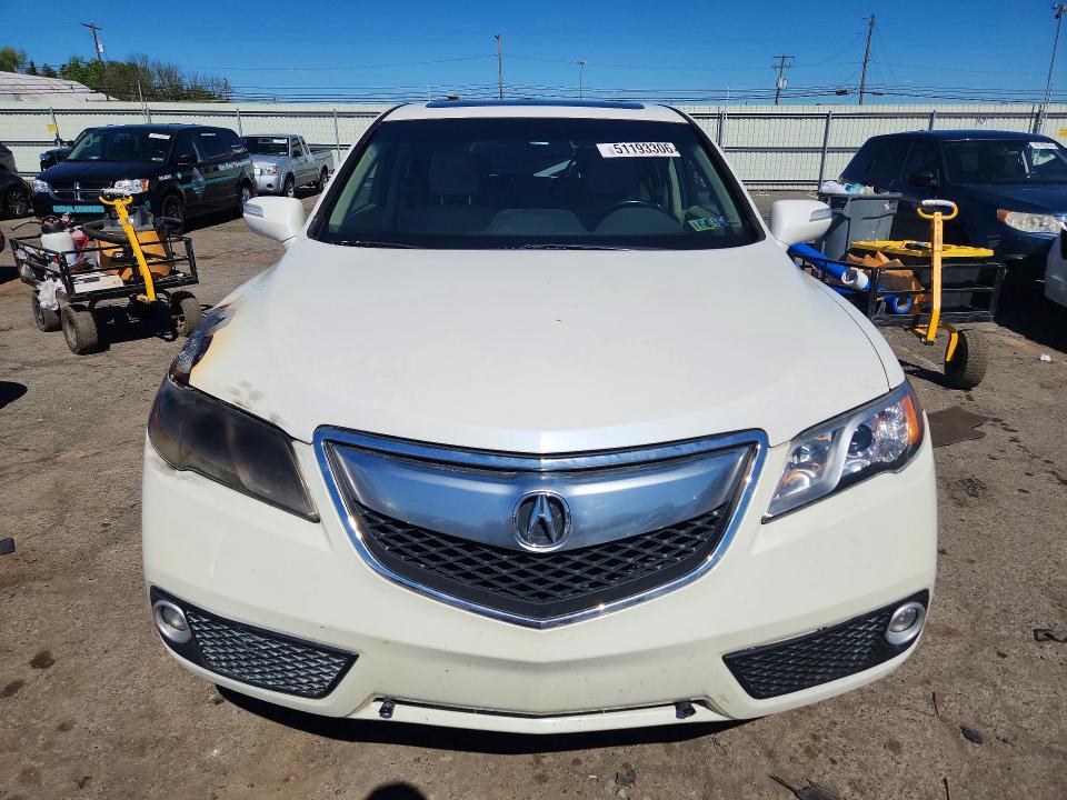 2015 Acura VIN 5J8TB4H54FL000557 COPART salvage auction — ENGINE BURN, Pa - Certificate Of Salvage, sold $550 on 2026-07-10 (photo 5)