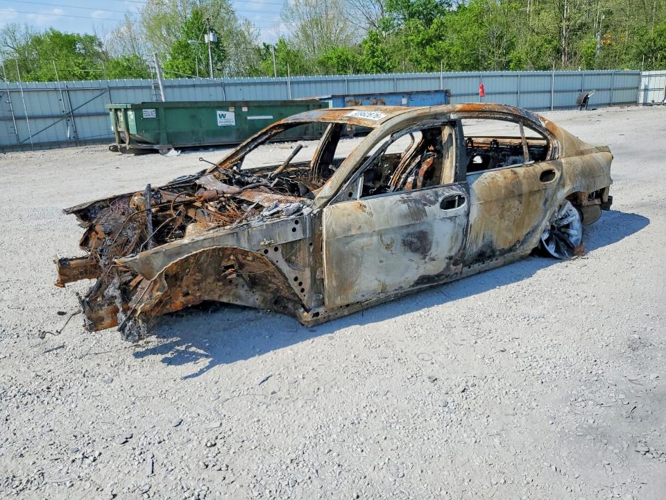 2007 BMW 7 series VIN WBAHN835X7DT66235 COPART salvage auction — BURN, Wv - Salvage Certificate, sold $175 on 2026-07-09 (photo 1)