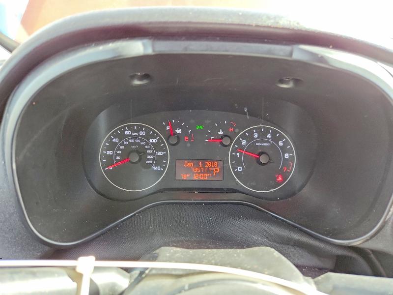 2022 Ram Promaster city VIN ZFBHRFAB4N6Y22299 COPART salvage auction — FRONT END, Ca - Salvage Certificate, sold $4,000 on 2026-07-29 (photo 9)