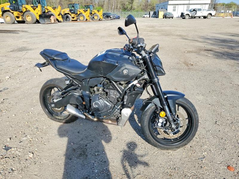 2025 Yamaha Mtn690 VIN JYARM48E6SA000953 COPART salvage auction — SIDE, Md - Cert Of Salvage > 75% Damage, sold $4,000 on 2026-07-16 (photo 1)