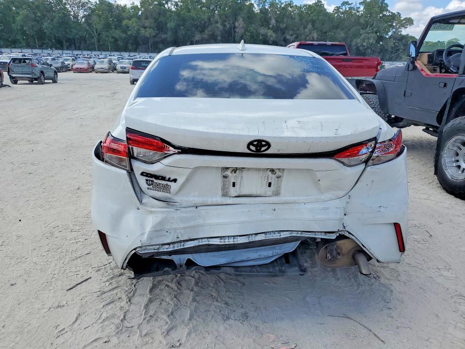 2022 Toyota Corolla VIN JTDEPMAE4N3024276 COPART salvage auction — REAR END, Fl - Cert Of Title Slvg Rebuildable, sold $4,150 on 2026-07-07 (photo 6)
