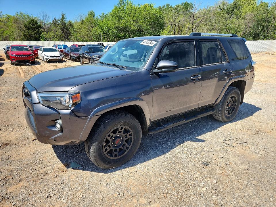 2021 Toyota 4runner VIN JTEMU5JR8M5909401 COPART salvage auction — REAR END, Ok - Cert Of Title-Salvage, sold $14,100 on 2026-07-07 (photo 1)