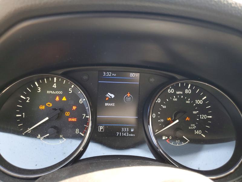 2021 Nissan Rogue VIN JN1BJ1BV0MW572180 COPART salvage auction — FRONT END, GA - CERT OF TITLE-SALVAGE, sold $2,950 on 2026-07-31 (photo 9)