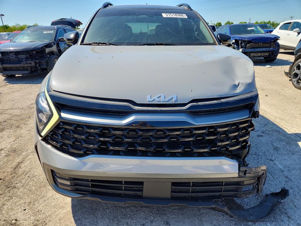 2023 Kia Sportage VIN 5XYK7CAF2PG073013 COPART salvage auction — FRONT END, IN - CERT OF TITLE-SALVAGE TITLE, sold $7,200 on 2026-07-31 (photo 5)