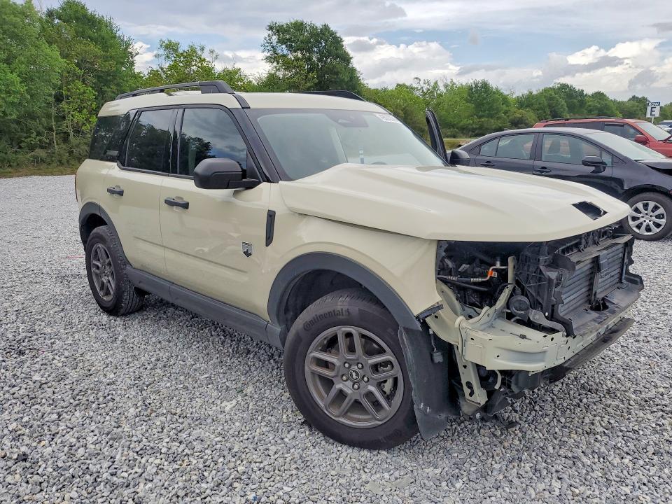 2025 Ford Bronco VIN 3FMCR9BN4SRE25638 COPART salvage auction — FRONT END, Salvage Title, sold $6,200 on 2026-07-27 (photo 4)