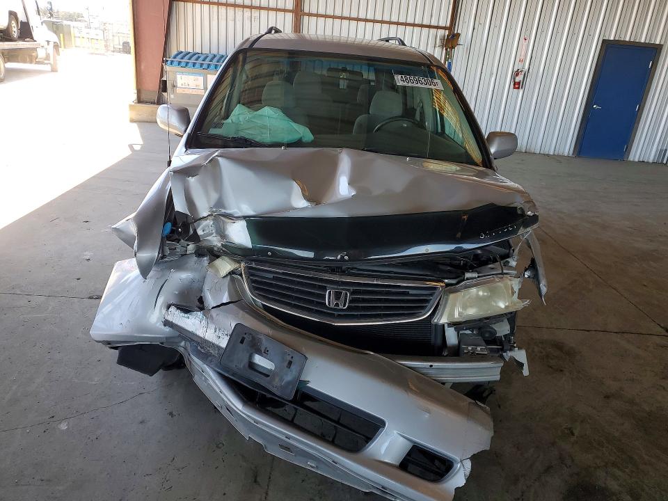 2001 Honda VIN 2HKRL18611H537249 COPART salvage auction — FRONT END, Ca - Salvage Certificate, sold $125 on 2026-07-02 (photo 5)