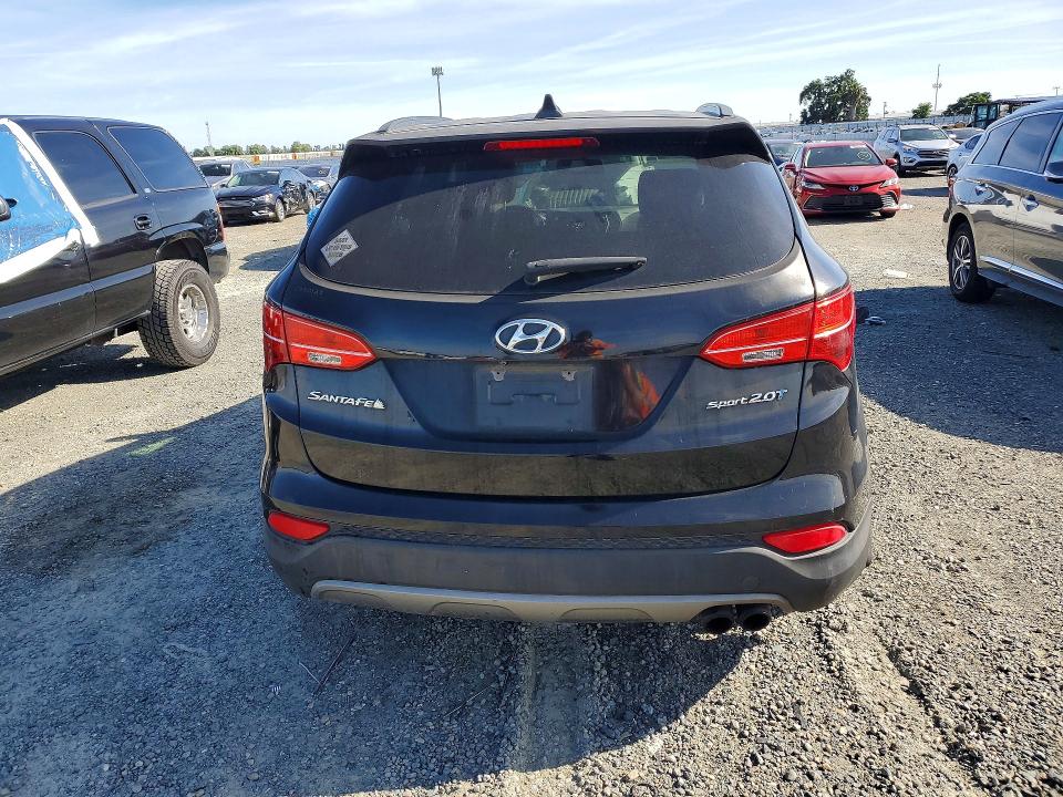 2014 Hyundai Santa fe VIN 5XYZU3LA2EG224177 COPART salvage auction — MINOR DENT/SCRATCHES, Ca - Dis/Dlr/Exp Only Clean Title, sold $1,200 on 2026-07-28 (photo 6)