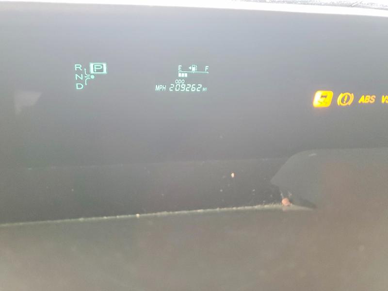 2007 Toyota Prius VIN JTDKB20U273277291 COPART salvage auction — FRONT END, Ca - Salvage Certificate, sold $350 on 2026-07-07 (photo 9)