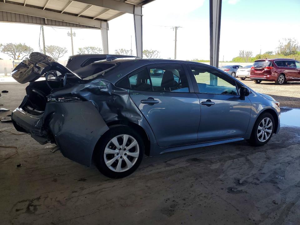 2024 Toyota Corolla VIN 5YFB4MDE1RP196432 COPART salvage auction — REAR END, Fl - Certificate Of Destruction, sold $4,700 on 2026-07-15 (photo 3)