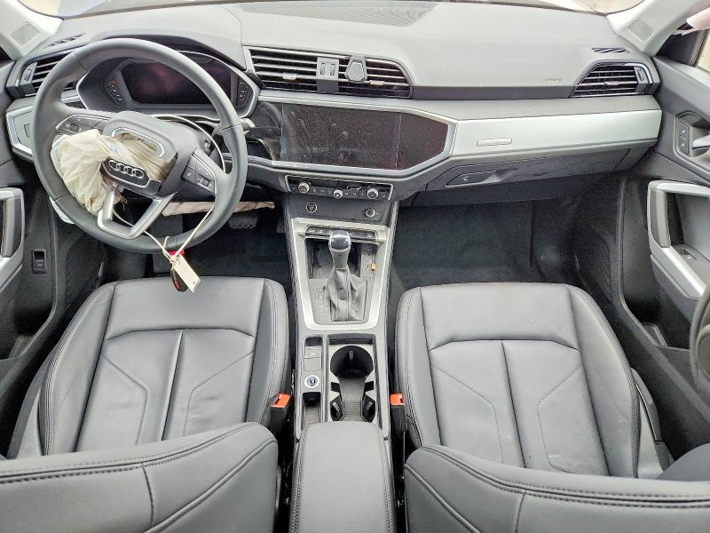 2024 Audi Q3 VIN WA1AUCF34R1155146 COPART salvage auction — FRONT END, Salvage Title, sold $4,700 on 2026-07-14 (photo 8)