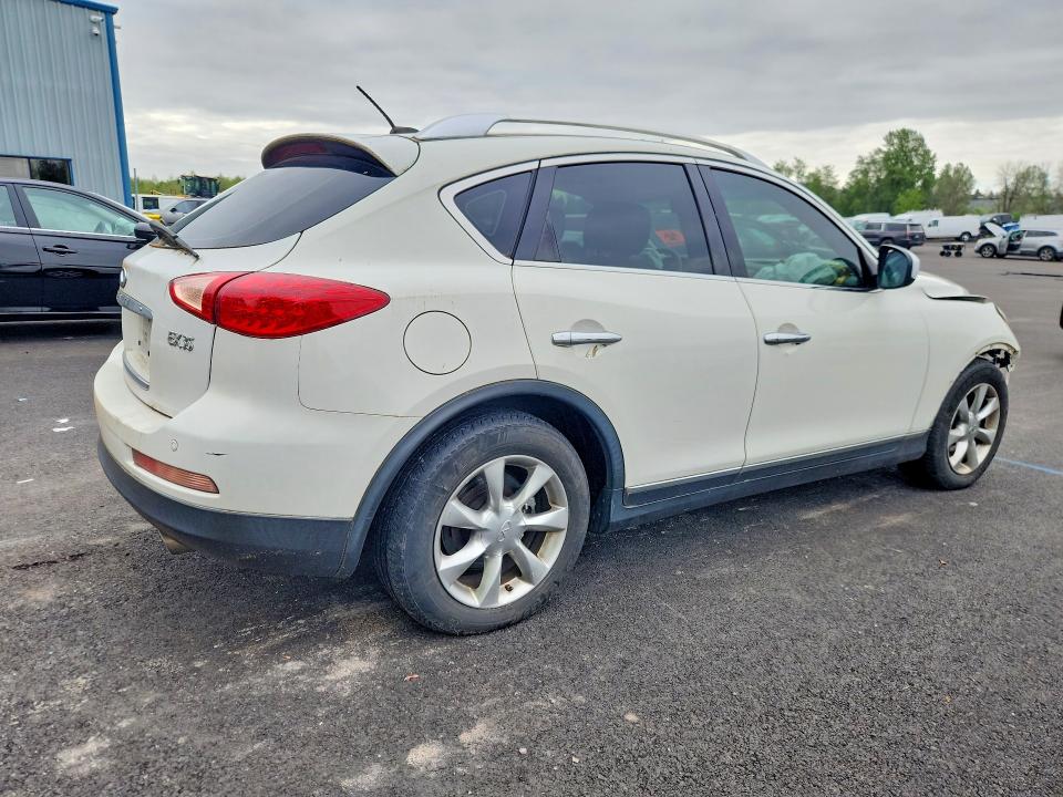 2008 Infiniti Ex VIN JNKAJ09F28M357174 COPART salvage auction — FRONT END, Or - Lien Papers Salvage, sold $100 on 2026-07-06 (photo 3)