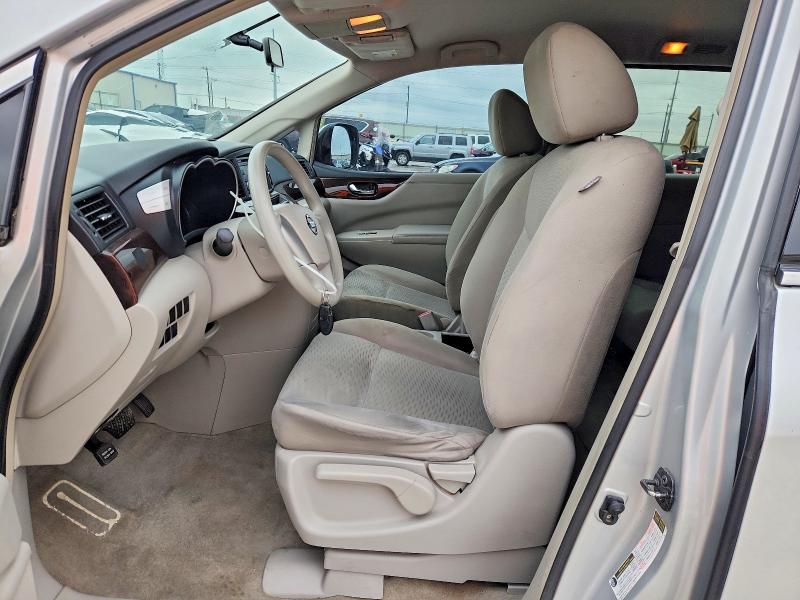 2014 Nissan Quest VIN JN8AE2KP7E9105377 COPART salvage auction — FRONT END, TX - CERTIFICATE OF TITLE, sold $525 on 2026-07-24 (photo 7)