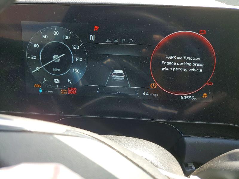 2024 Kia Niro VIN KNDCR3L1XR5110661 COPART salvage auction — FRONT END, Ca - Salvage Certificate, sold $5,300 on 2026-07-20 (photo 9)