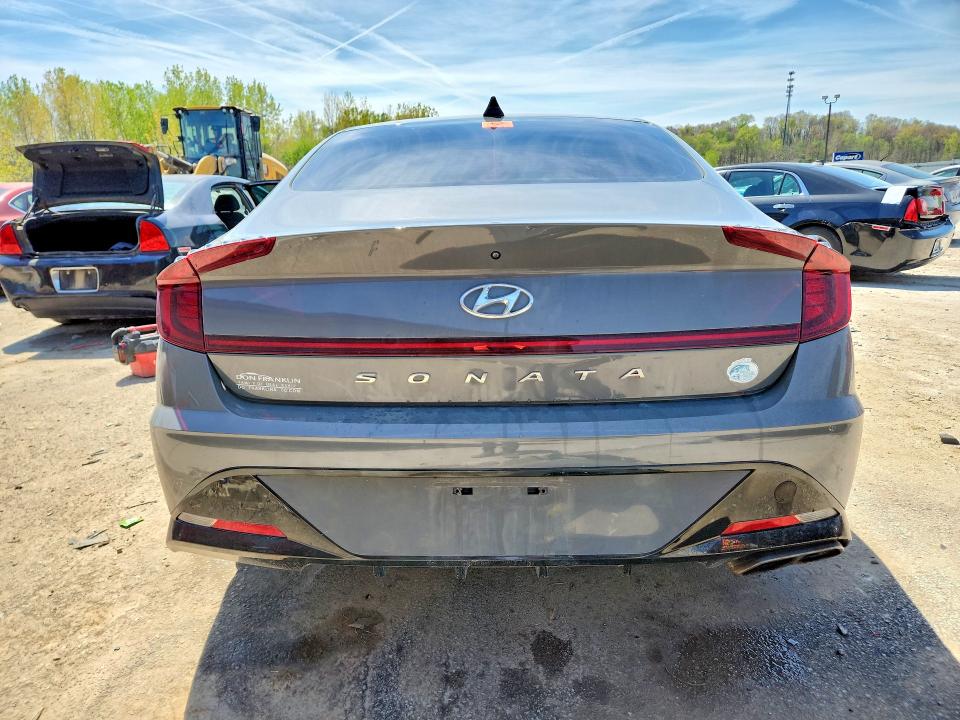 2021 Hyundai Sonata VIN KMHL64JA9MA158620 COPART salvage auction — FRONT END, Ky - Bill Of Sale/Part Only/No Titl, sold $1,700 on 2026-07-02 (photo 6)