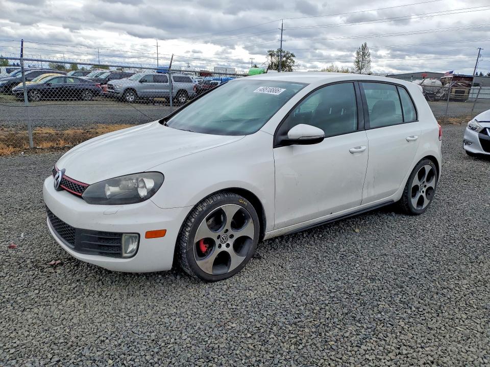 2011 Volkswagen Gti VIN WVWHD7AJ6BW187834 COPART salvage auction — SIDE, Or - Salvage Title Certificate, sold $1,650 on 2026-07-14 (photo 1)