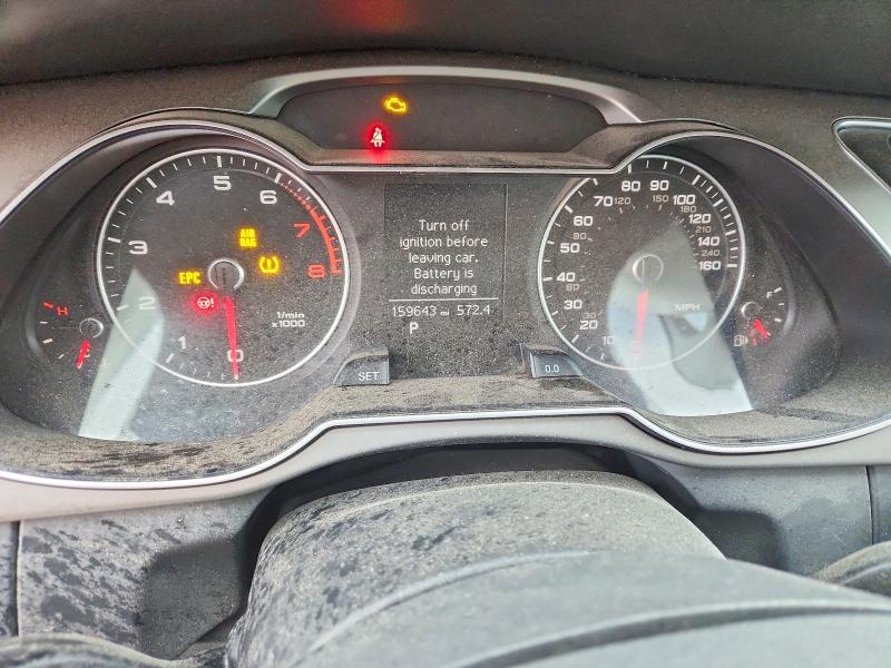 2014 Audi A4 VIN WAUBFAFL4EN031614 COPART salvage auction — FRONT END, Id - Salvage Certificate Of Title, sold $150 on 2026-07-31 (photo 9)