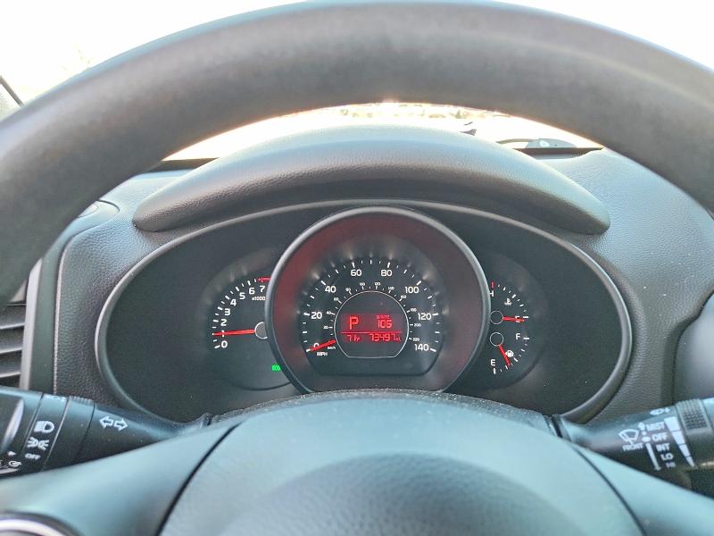 2016 Kia Soul VIN KNDJN2A26G7409347 COPART salvage auction — HAIL, Id - Salvage Certificate Of Title, sold $1,050 on 2026-07-14 (photo 9)
