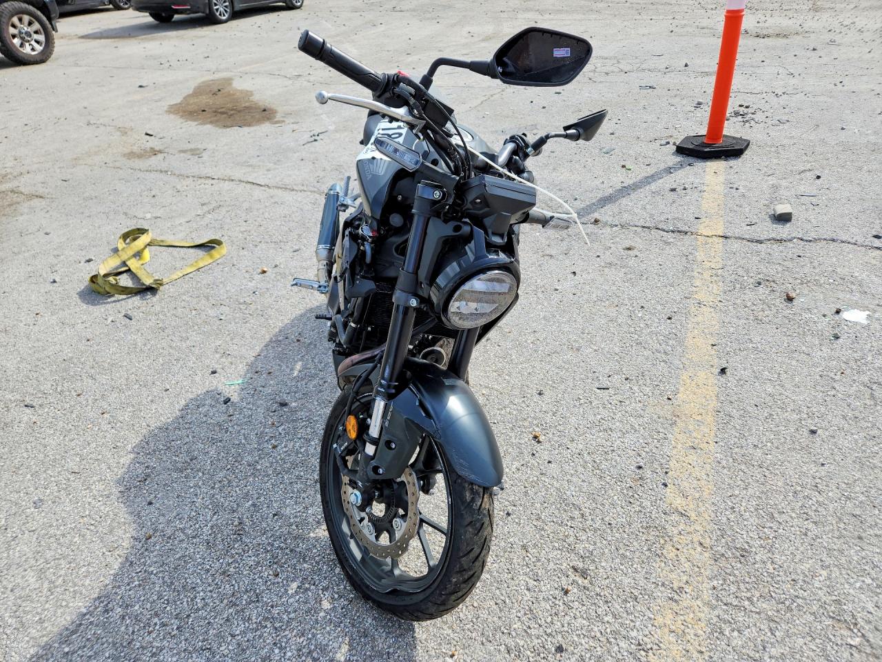 2025 Honda CBF300 VIN MLHNC5554S5500504 COPART salvage auction — Front End, MO - SALVAGE CERTIFICATE OF TITLE, sold $1,100 on 2026-06-25 (photo 2)